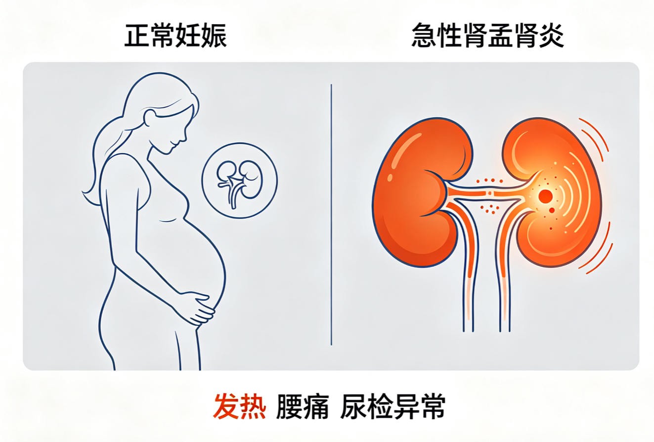 妊娠合并急性肾盂肾炎