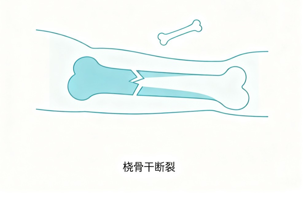 桡骨干骨折