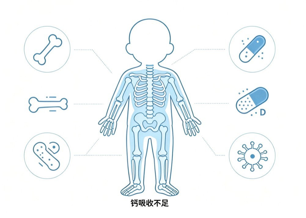 小儿维生素D缺乏性佝偻病