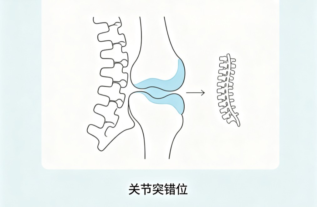 单侧关节突关节脱位