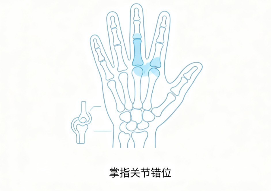掌指关节脱位
