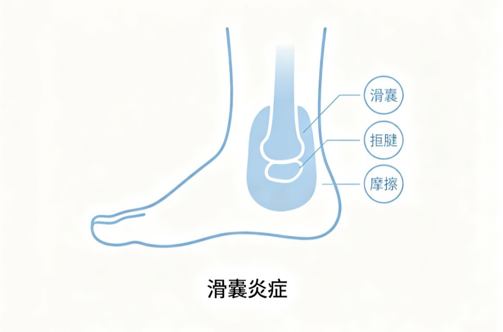 跟腱后滑囊炎