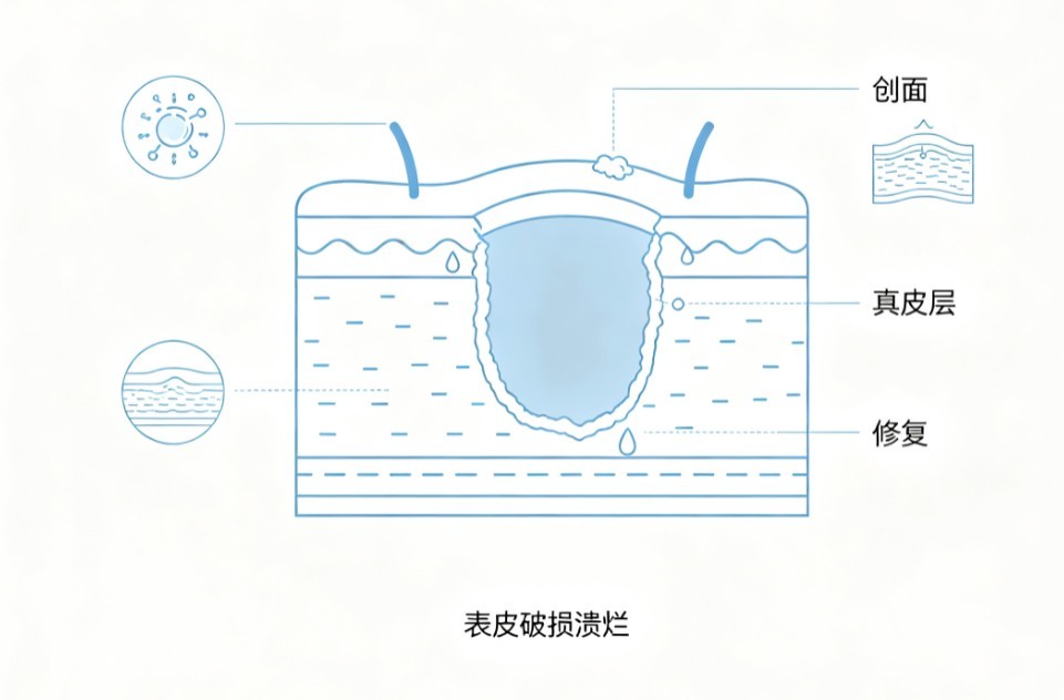 皮肤溃疡