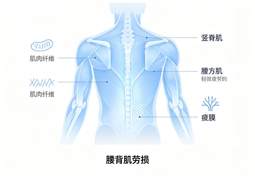 慢性劳损性腰背痛