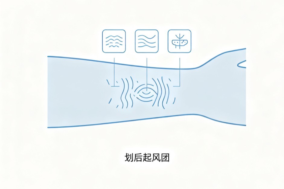 皮肤划痕性荨麻疹