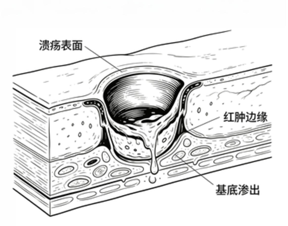 皮肤溃疡