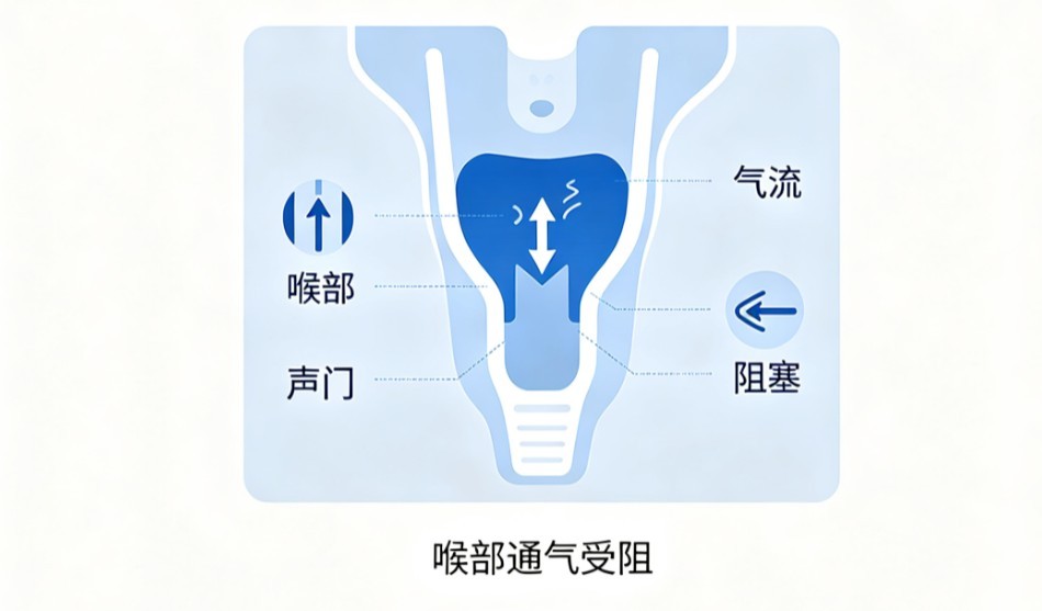 喉阻塞