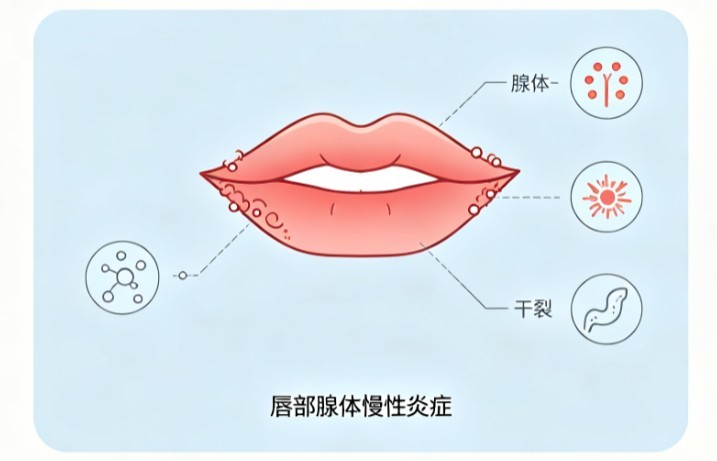 腺性唇炎