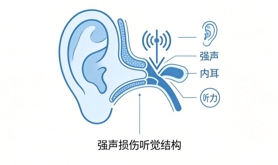爆震性耳聋