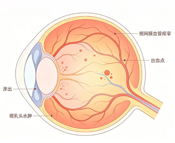 恶性高血压视网膜病变