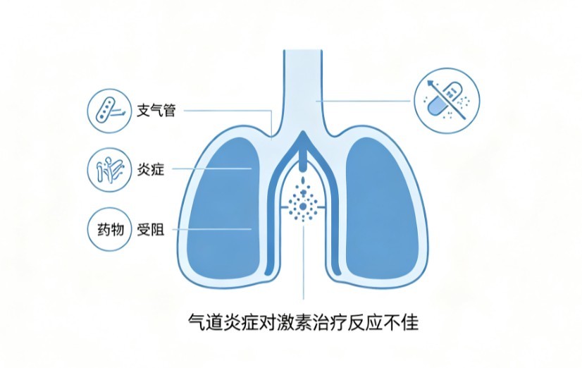 激素抵抗型哮喘