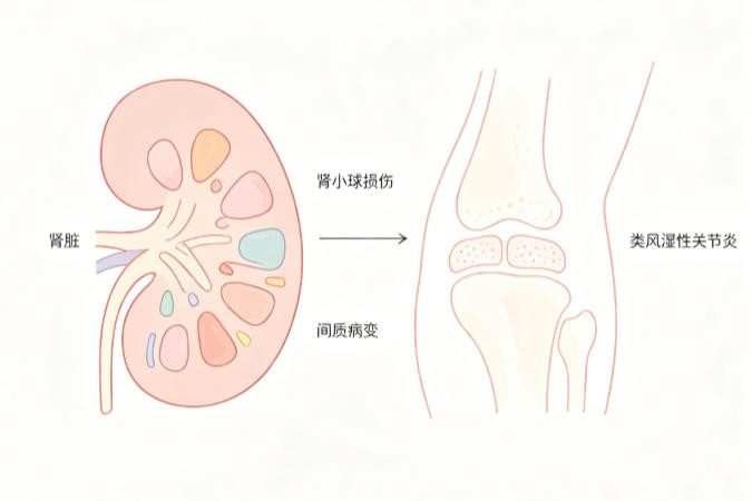 类风湿性关节炎肾损害