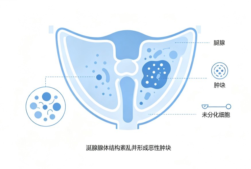 涎腺的未分化癌