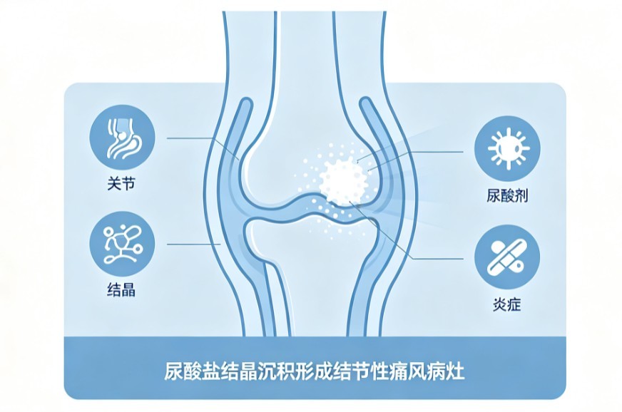 痛风结节